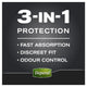 Depend Real Fit Men’s Disposable Underwear Large 16 Pack – 12H Leak Protection – view 6