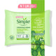 Simple Biodegradable Cleansing Wipes (2 x 25 Pack) – view 5