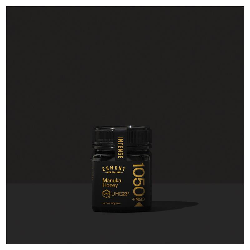 Egmont UMF 23+ Manuka Honey 250g - 1050+ MGO, Pure NZ Raw Honey