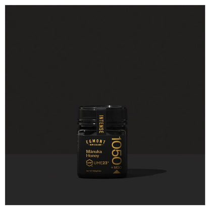 Egmont UMF 23+ Manuka Honey 250g - 1050+ MGO, Pure NZ Raw Honey