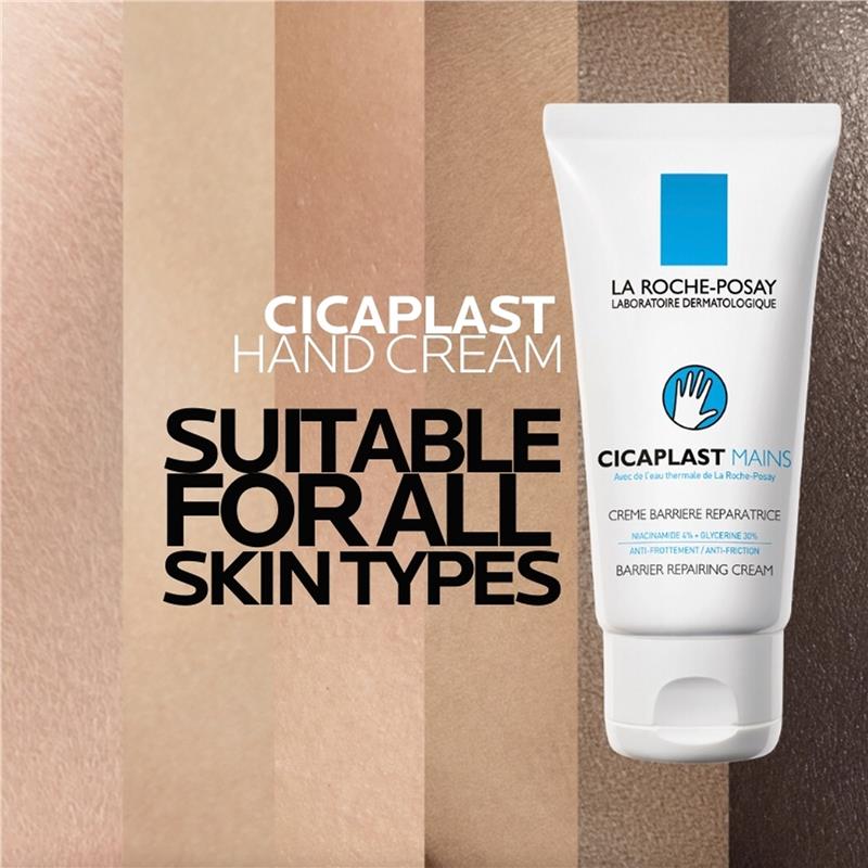 La Roche-Posay Cicaplast Hand Cream 50ml - Repair and Moisturize Dry Hands-Auzzi Store
