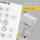 Medela Breast Milk Storage Bags 180ml - 25 Pack for Convenient Milk Storage – view 5 - Auzzistore