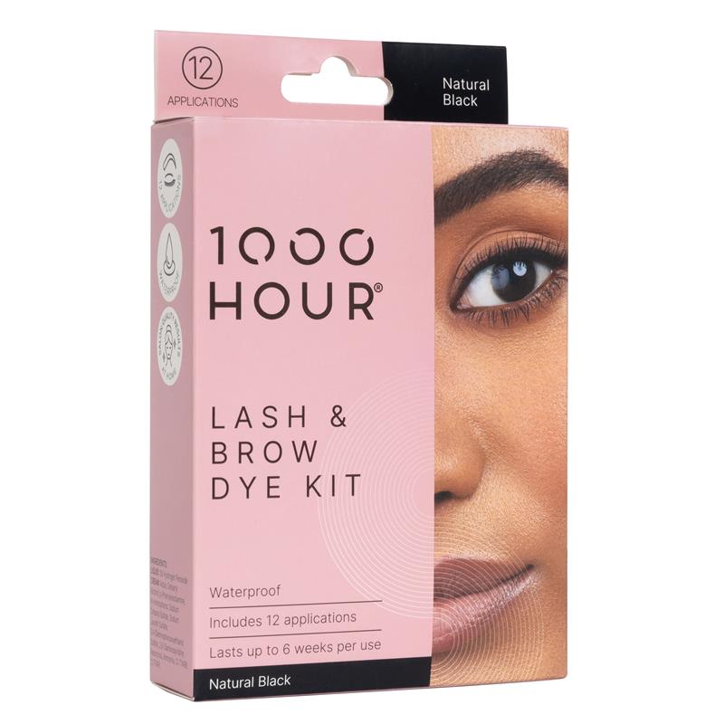 1000 Hour Eyelash & Brow Dye Kit - Black-Auzzi Store