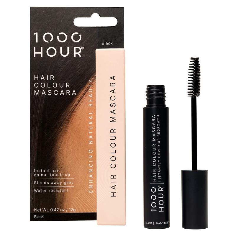 1000 Hour Hair Colour Mascara - Black 12g