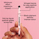 MCoBeauty Mini Winged Eyeliner Black – view 5
