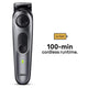 Braun Series 5 BT5440 Waterproof Beard Trimmer for Men, 40 Lengths, 100-min – view 6 - Auzzistore