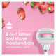 Gillette Venus Comfortglide Sugarberry Scent Plus Olay Women's Razor Handle + 4 Blade Refills – view 5 - Auzzistore