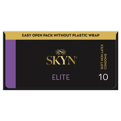 SKYN Elite Ultra Thin Non-Latex Condoms, 10 Pack