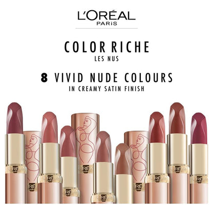 L'Oreal Paris Color Riche Lipstick 177 Authentique Nu Nudes Collection