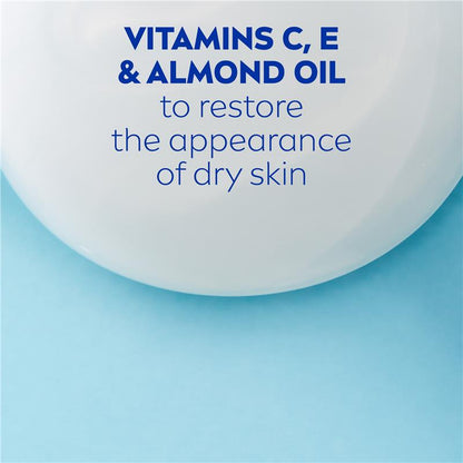 NIVEA Rich Moisture Body Wash with Almond Oil 1L, pH Balanced