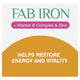 Fab Iron B Complex Zinc 60 Vegan Capsules – Easy Absorption – view 6