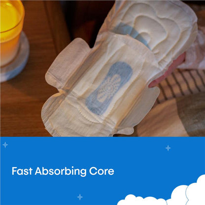 U by Kotex Overnight Extra Pads with 3D Leak Barrier - 10 Pads