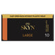 SKYN Large Non-Latex Condoms 10 Pack – Ultra Smooth Polyisoprene – view 6