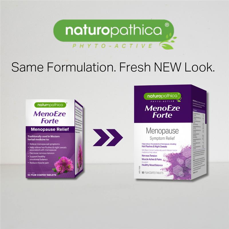 Naturopathica Meno Eze Forte 90 Tablets - Relief for Menopausal Symptoms - Auzzi Store