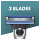 Gillette Mach3+ 3-Blade Razor with Handle & 2 Cartridges, 15 Shaves – view 5