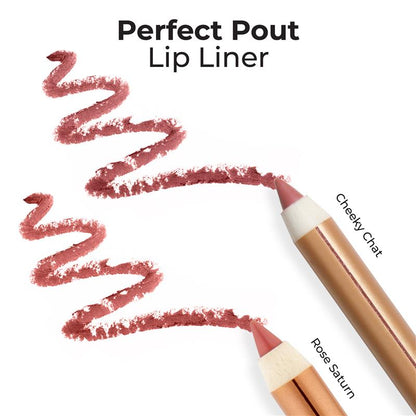 MCoBeauty Perfect Pout Lip Liner Rose Saturn NEW
