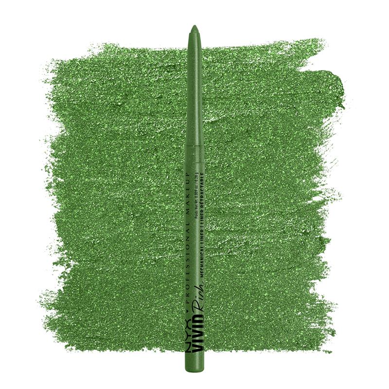 NYX Vivid Rich Mech Liner Pencil Its Giving Jade