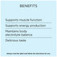 GO Healthy Magnesium Powder Lemon Lime 250g - Muscle Function & Energy – view 5 - Auzzistore