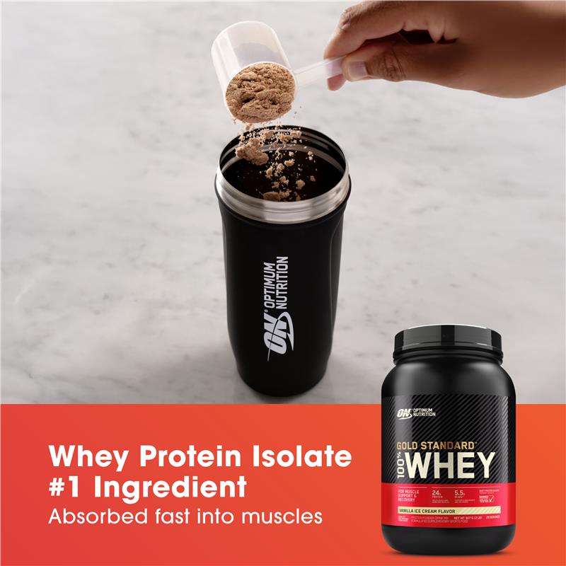 Optimum Nutrition Gold Standard 100% Whey Protein - French Vanilla 2.27kg