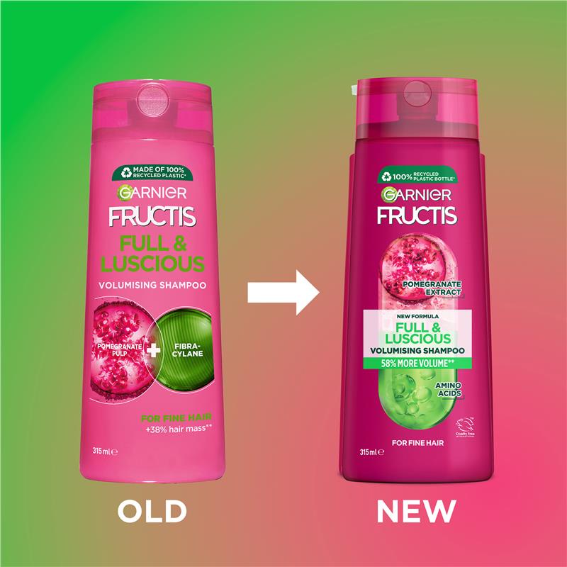 Garnier Fructis Full and Luscious Shampoo - 315mL - Auzzi Store