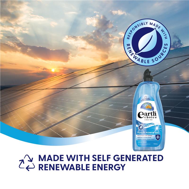 Earth Choice Toilet Cleaner Aqua Fresh 750ml - Powerful Eco-Friendly Clean-Auzzi Store