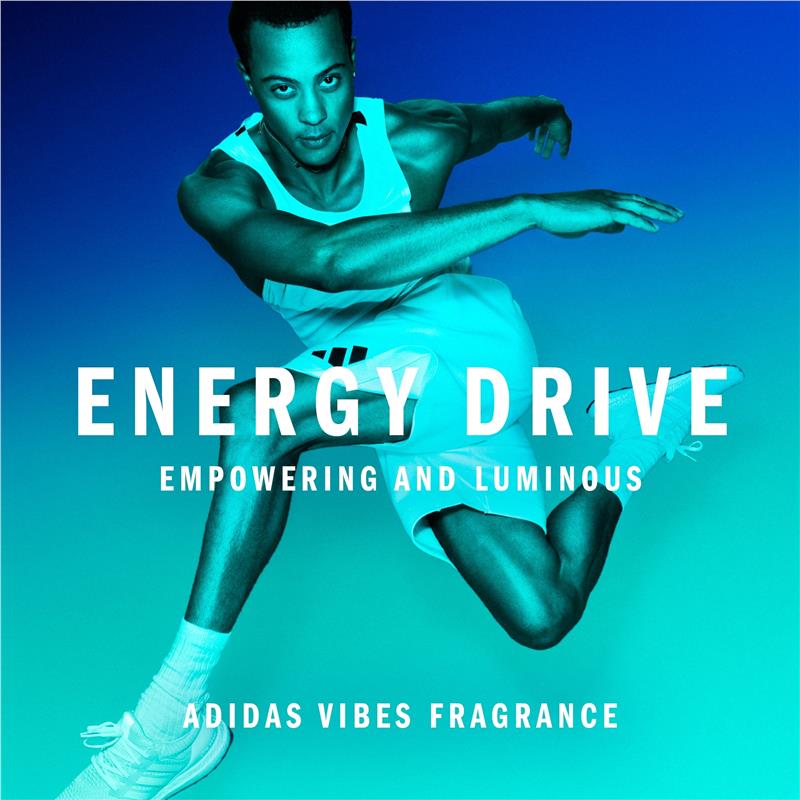 Adidas Vibes Energy Drive for Him Eau de Parfum 100ml - Ignite Your Senses