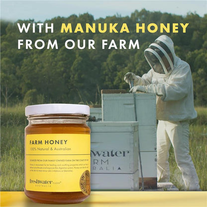 Freshwater Farm Natural Manuka Honey & Vanilla Body Wash 500ml