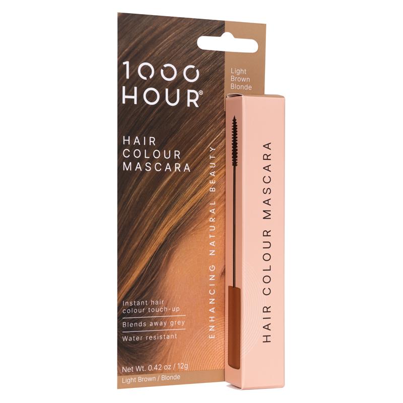 1000 Hour Hair Colour Mascara - Light Brown/Blonde 12g