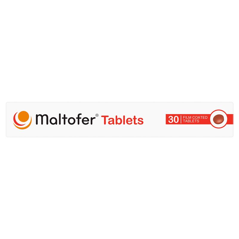 Maltofer Iron Supplement 100mg Polymaltose - 30 Tablets