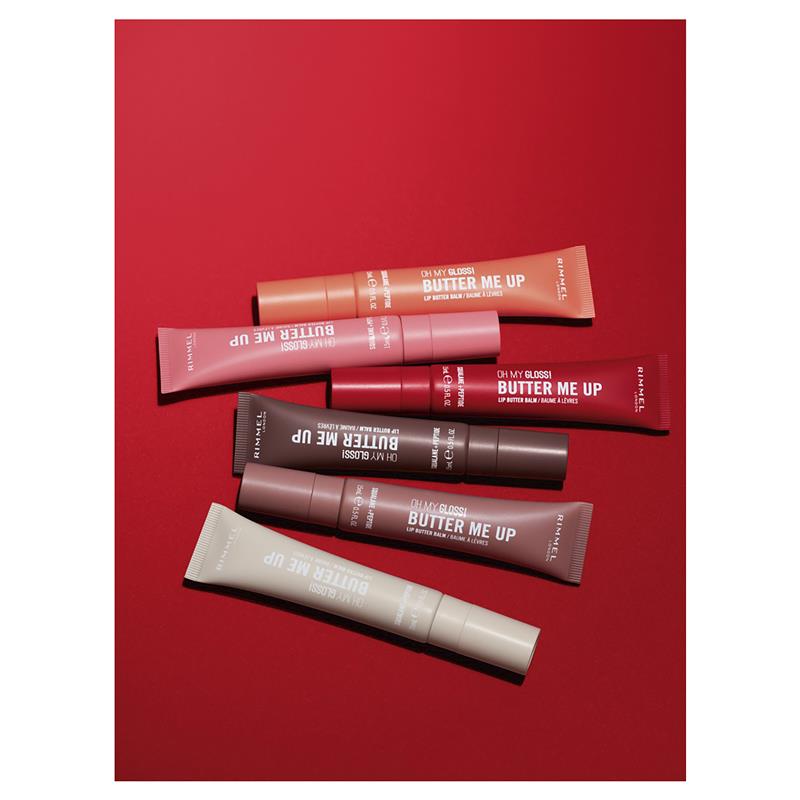 Rimmel Oh My Gloss! Butter Me Up Lip Butter 002 Lip Butter Bubble Gum