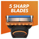 Gillette Fusion5 Power Men's Razor Cartridges, 8-razor – view 4