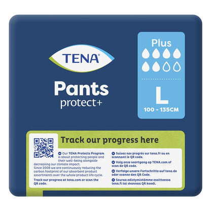 Tena Pants Protect+ Large 8-Pants - Unisex Incontinence Protection