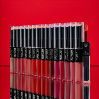L'Oreal Paris Infallible 2 Step Lipstick 806 Infinite Intimacy - Longwear Lip Color