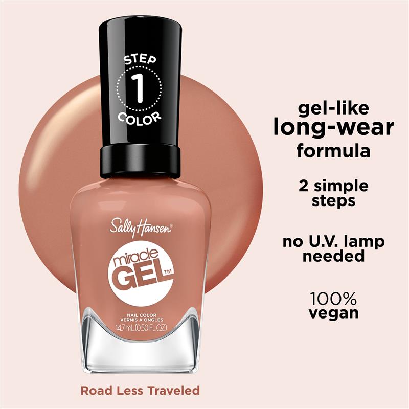 Sally Hansen Miracle Gel Nail Polish Road Less Traveled 14.7ml