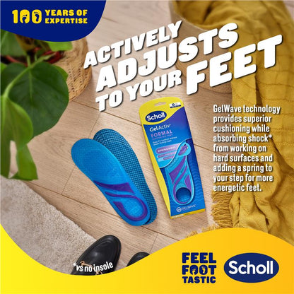Scholl Gel Activ Formal Insole with GelWave™ Memory Foam – Small