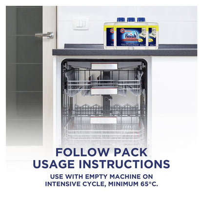 Finish Dishwasher Cleaner Lemon 250mL - Powerful Deep Clean-Auzzi Store