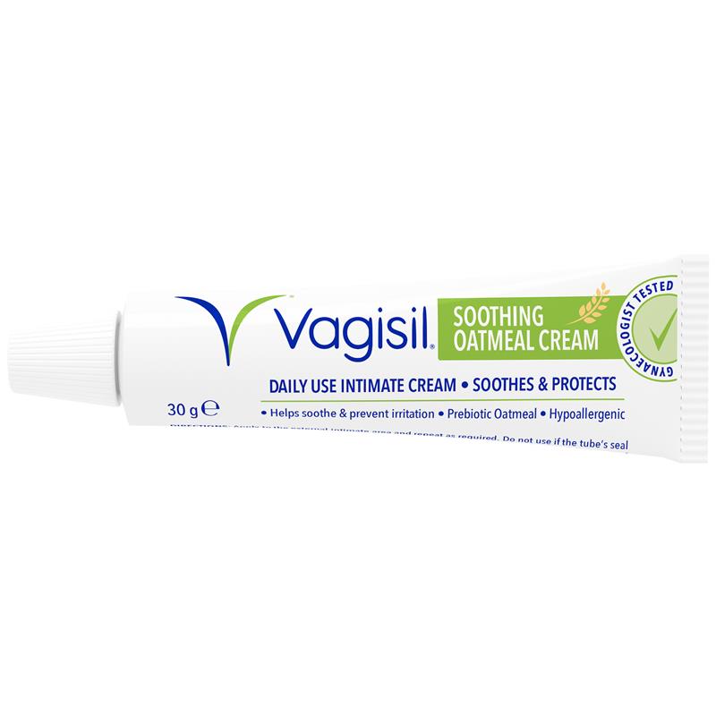 Vagisil Oatmeal Soothing Cream 30g – Fragrance-Free Intimate Care