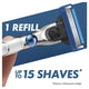 Gillette Mach3 Turbo 3D Razor – Ergonomic Handle with 2 Cartridges – view 5