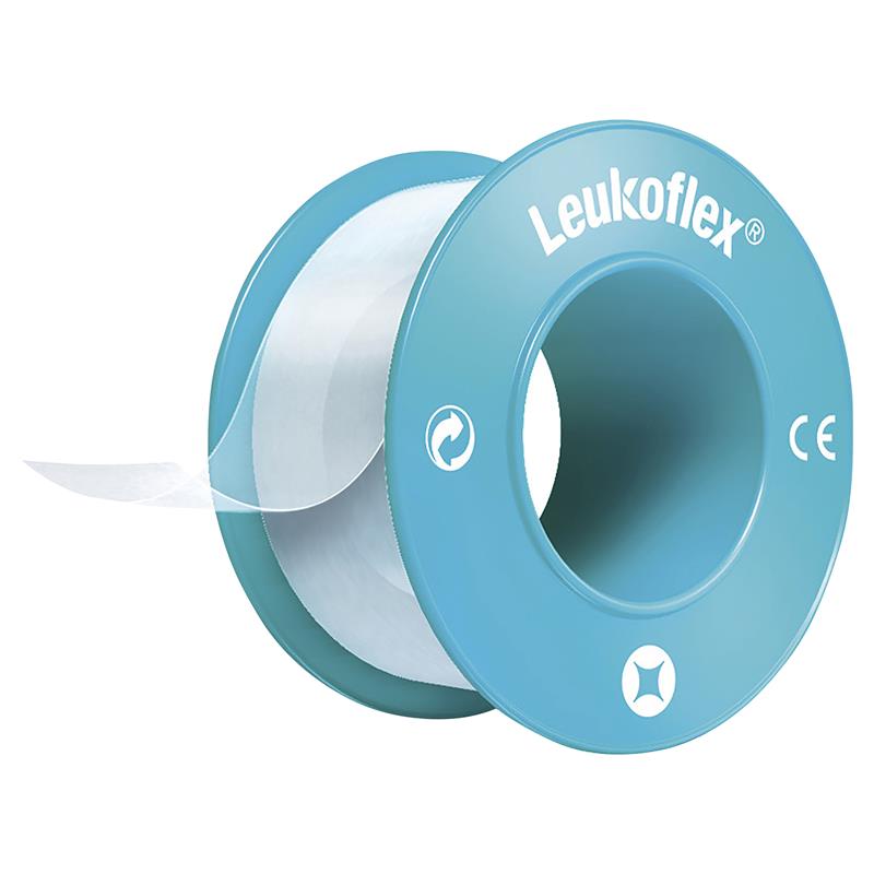 Leukoflex Plastic Medical Tape - 2.5cm x 5m-Auzzi Store