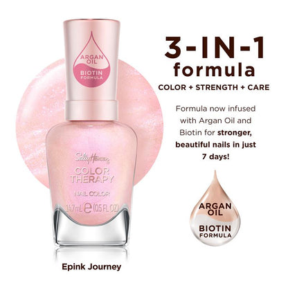 Sally Hansen Color Therapy Nail Polish Epink Journey 14.7ml