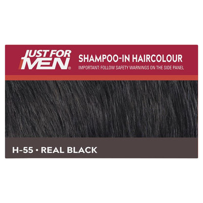 Just for Men Hair Colour - Real Black 66mL-Auzzi Store