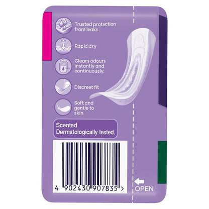 Always Discreet Level 3 Incontinence Pads 12 Pack for Bladder Leaks