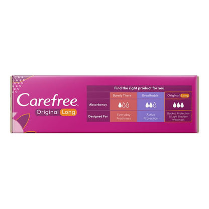 Carefree Longs Original Unscented Panty Liners - 30 Pack-Auzzi Store
