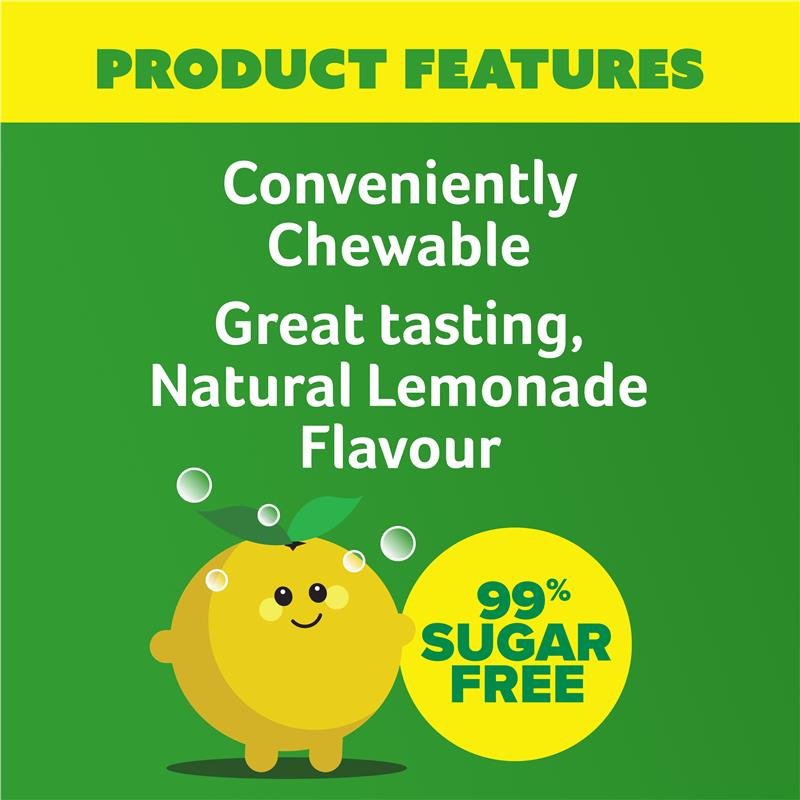 Cenovis Kids Vitamin C Chewable Tablets 250mg Lemonade - 150 Tablets