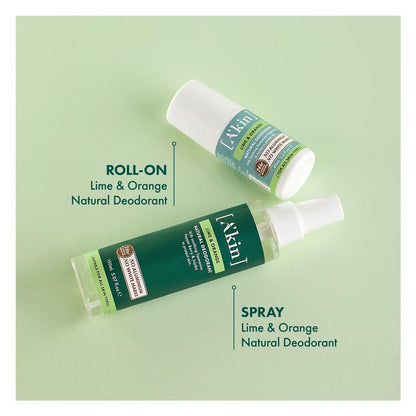 Akin Lime & Orange Natural Deodorant Spray 150ml