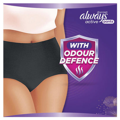 Always Discreet Active Incontinence Pants, Medium, 9 Pants