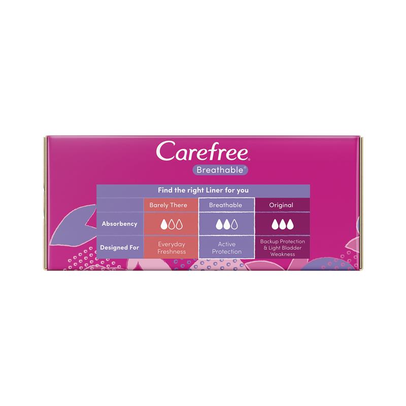 Carefree Breathable Unscented Panty Liners - 48 Pack for Daily Freshness - Auzzi Store