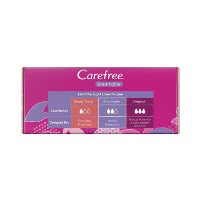 Carefree Breathable Unscented Panty Liners - 48 Pack for Daily Freshness - Auzzi Store