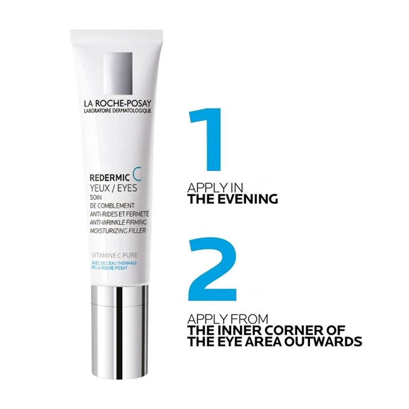 La Roche-Posay Redermic Vitamin C Anti-Ageing Eye Cream - 15ml-Auzzi Store