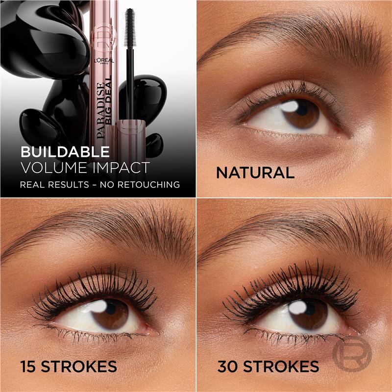 L'Oreal Paris Paradise Big Deal Mascara Black